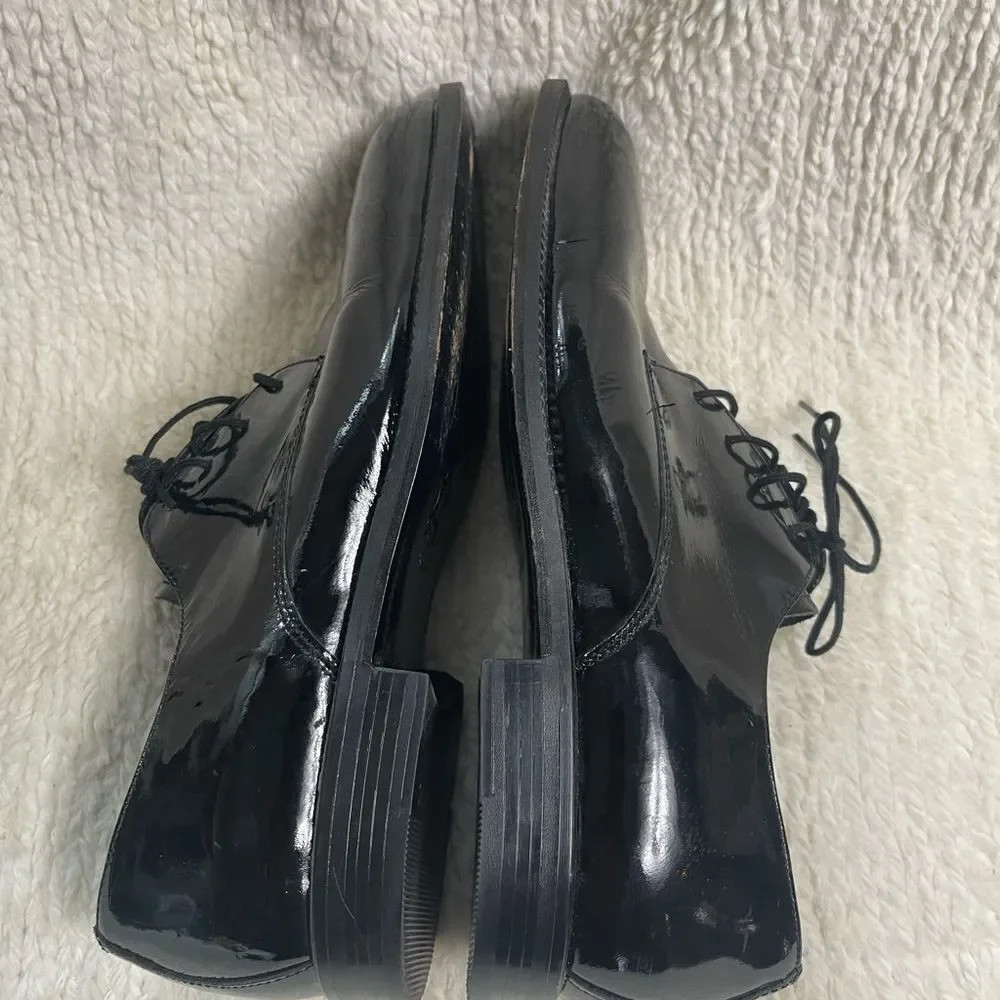 ADOLFO made in made in Italy Black Leather Men's Dress Shoes SZ9